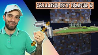 ماینکرفت فالینگ اسکای بلاک قسمت 6 بلوک برداری عظیم minecraft falling skyblock