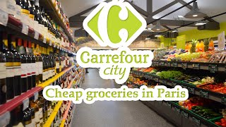 Carrefour City Paris Full Tour - Food Prices - Grocery Shopping in France