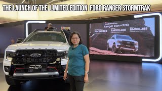 The launch of the Limited Edition Ford Ranger Stormtrak