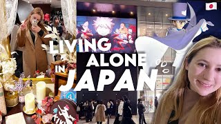 day in my life living alone in japan 🇯🇵 | anime exhibition, shopping in ikebukuro 🍣