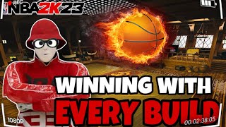 WINNING a GAME with EVERY BUILD in NBA2K23…