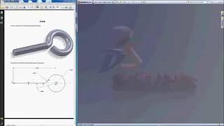 SolidWorks Sweep Feature - Chapter 13 Problem 13 (1) Hook (No Audio) OLD VERSION