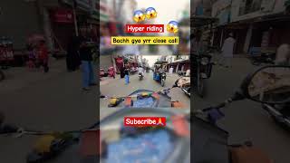 Bachh gya yrr😱||Close call😱|#shortsfeed #viralvideo #motovlog #ytshorts #activa #rider #viralshort