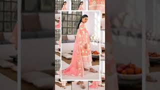 Baroque ? Xenia Formals Embroidered Lawn Suit Stitched 3 Piece Summer Collection