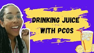 Drinking JUICE with PCOS | Dr Kim Sommerville