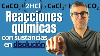 Estequiometría con sustancias en disolución: molaridad. Problema resuelto #profesorfisicayquimica