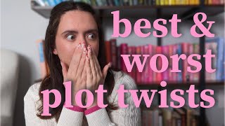 thriller books with the best AND worst plot twists 👀