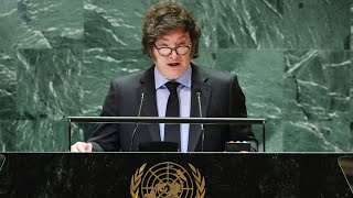 Javier Milei na ONU - Assista à íntegra do discurso legendado