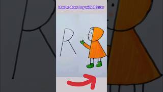 R--BOY Drawing, Simple boy drawing #ytshorts #drawing #cartoon