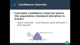 9.0 Confidence Intervals