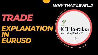 EURUSD HIGH RR ENTRY SETUP EXPLANATION USING ICT CONCEPTS