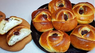 БУЛОЧКИ розы с ТРОЙНОЙ НАЧИНКОЙ