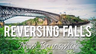 REVERSING FALLS in SAINT JOHN - DJI PHANTOM 4