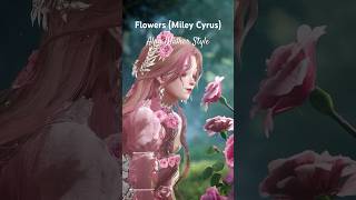 Flowers - Miley Cyrus (Alan Walker Style) #animationvideo #alanwalker