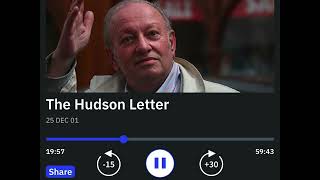 ! audio only! 🎧 Stephen Rea 🥰 reads ‘The Hudson Letter’ poems by Derek Mahon (pictured) 2001