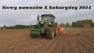 Siewy nawozów & kukurydzy 2024🌽🔥Jelonki w akcji🦌🚜