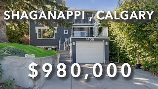 Discover This UNIQUE Home in Shaganappi Calgary! Inner City GEM With Private Backyard And More!