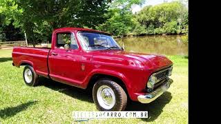 Pick-up Chevrolet C-10 1973 restaurada em alto padrão e com mecânica original! Um espetáculo VENDIDO