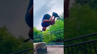 Rate this front flip 0/10 🔥 #shorts #viral #trending #parkour #backflip #youtube #flips #talent