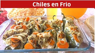 chiles en frio