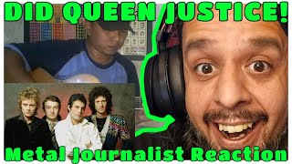 Metal Journalist Reaction - Queen - Bohemian Rhapsody (fingerstyle cover)  - Alip Ba Ta