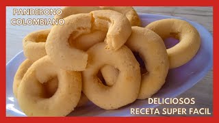 Como hacer PANDEBONO COLOMBIANO súper FACIL y RAPIDO