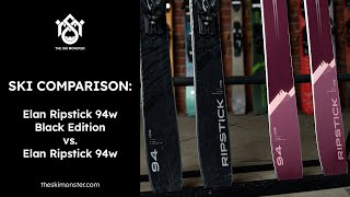 Ski Comparison: Elan Ripstick 94w Black Edition vs. Elan Ripstick 94w