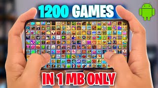 Play 1200 Games In 1Mb Only🔥