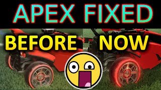 PAINTED APEX GLOW FIX - NEW Crimson Apex (RLCS Reward) Showcase | Rocket League