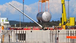 Installation of ITER detritiation tank