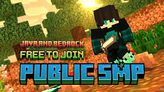 Minecraft Live 🔴 Public Smp Java + Pe | #minecraftlive