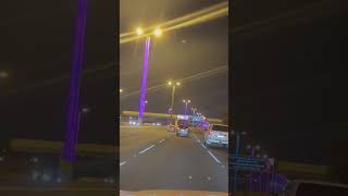 Qatar @ Night view & Airport Road $