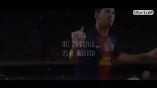 Messi all 25 goals vs R.Madrid