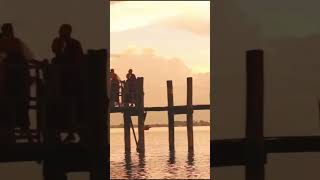 Sunset at U Bein Bridge, Myanmar