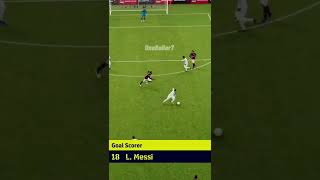 Messi Nutmeg Goal 🔥🔥 || eFootball 2022 shorts