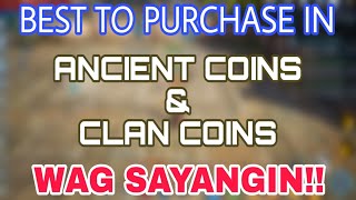 MIR4 - ANCIENT COINS & CLAN COINS BEST TO PURCHASE PARA D MASAYANG ANG MGA YAN - TAGALOG