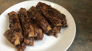 Sweet Garlic Ribs