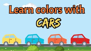 colors with cars|colors for kids|Color cars| color videos| red,green,blue,pink cars