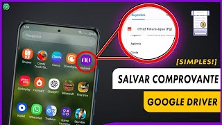 NUBANK : Como salvar comprovante de pagamento no GOOGLE DRIVE