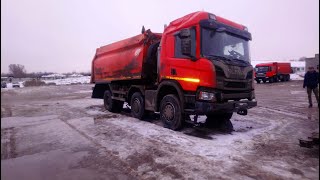 В погоне за рейсами- Разбили новую Scania G-series  !