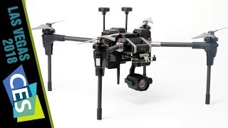 THIS is a WALKERA!? 30x Zoom Voyager 5 Drone at CES 2018