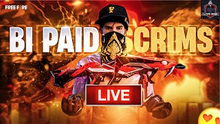 "LIVE: Free Fire Tournament - Top Squads Clash! 🚨| BI PAID SCRIMS LIVE || ATG IS LIVE 🔥