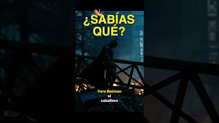 ¿Sabías qué en Batman the dark Knight? #short