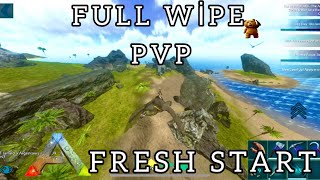 FRESH START FULL WİPE BEST PVP  | ARK MOBİLE