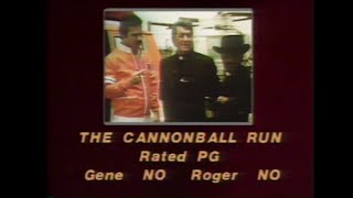 The Cannonball Run (1981) movie review - Sneak Previews with Roger Ebert and Gene Siskel