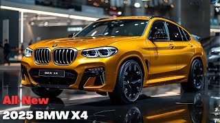 Абсолютно новый BMW X4 2025 года. Более пристальный взгляд — он может все!