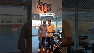 Ajith Kumar spotted at The Cars Cafe in Dubai Autodrome 😎🔥 #shorts #ajithkumar #ajith