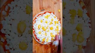 Veg pizza at home #viral #shorts #trending #pizza #food #new #easy