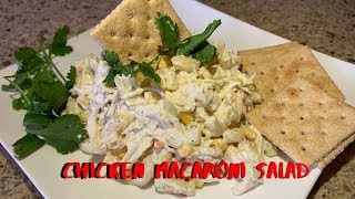 HOW TO MAKE CHICKEN MACARONI SALAD