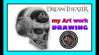 Dream Theater fans art my design in tatto(my artwork) #shorts